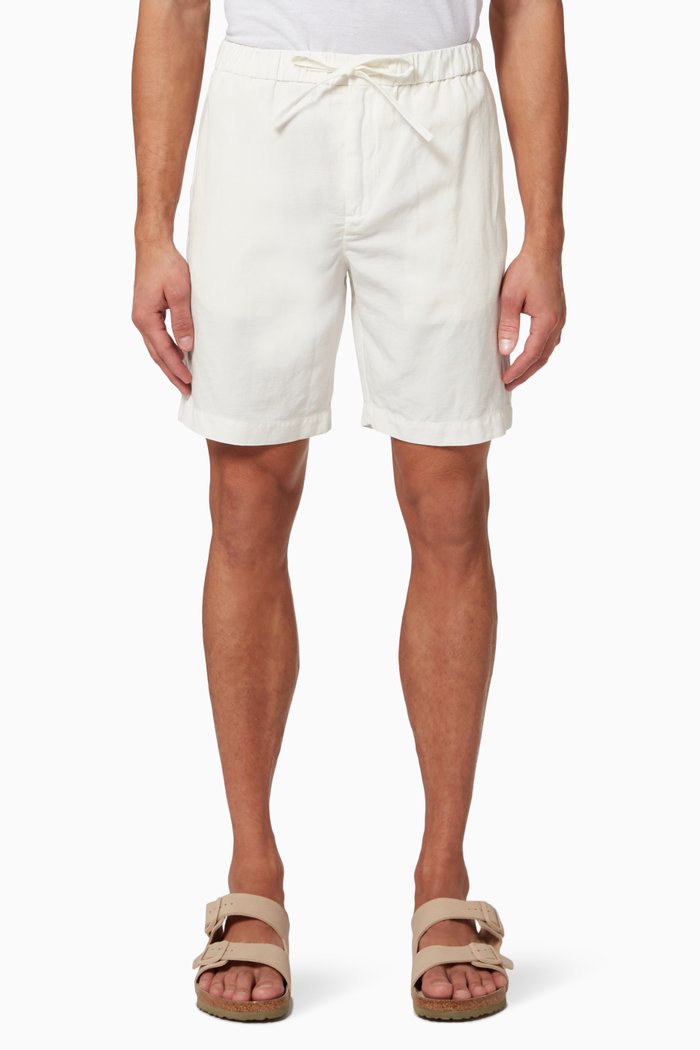 

Felipe Sport Shorts in Linen, Neutral