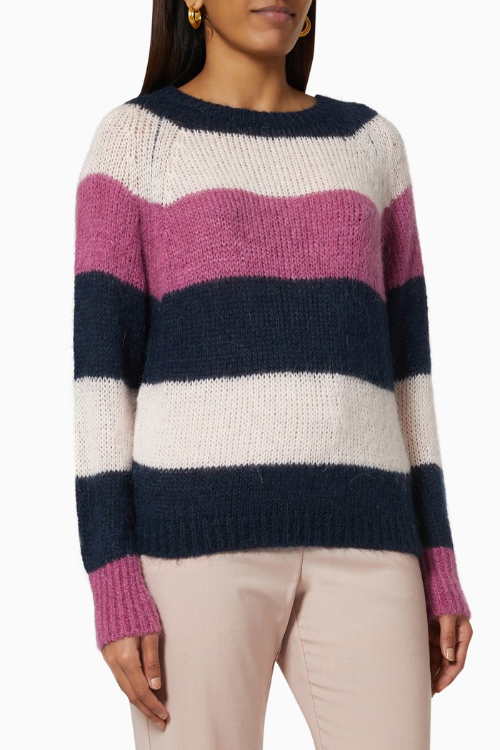 

Scelta Sweater in Mohair, Blue