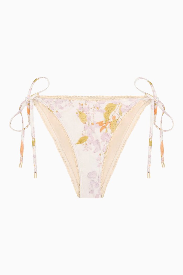 

String Bikini Bottoms, White
