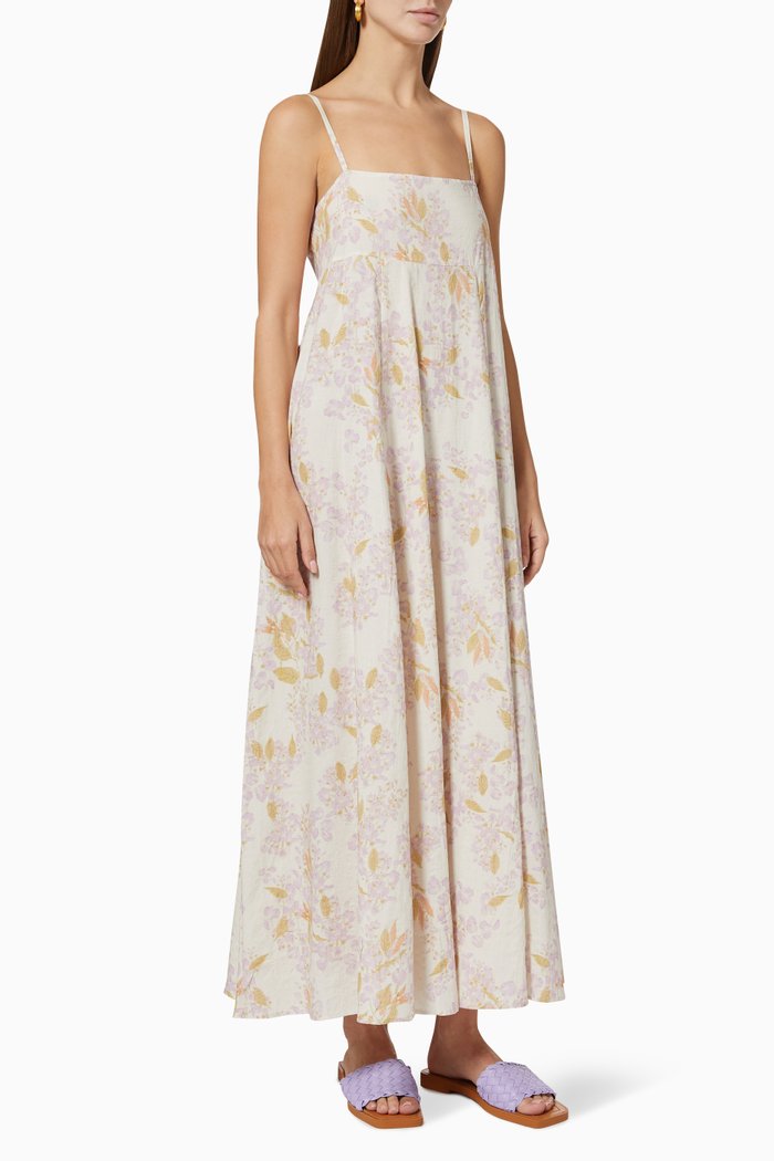 

Weekend Maxi Dress in Organic Cotton & ECOVERO™, White