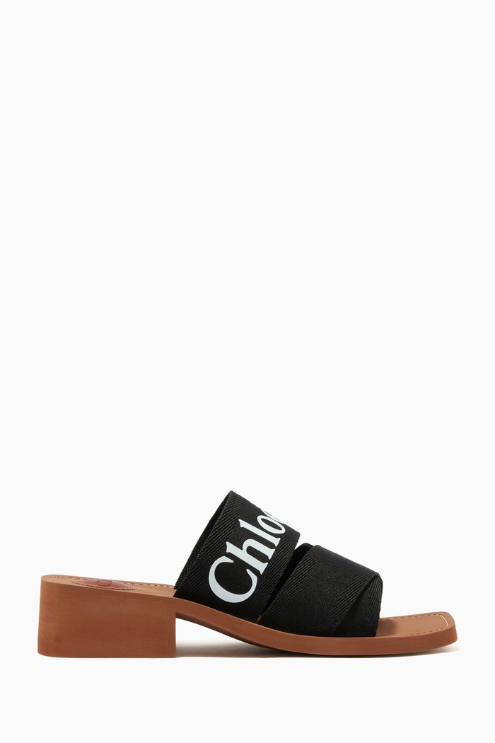 

Woody Mules in Canvas, Black
