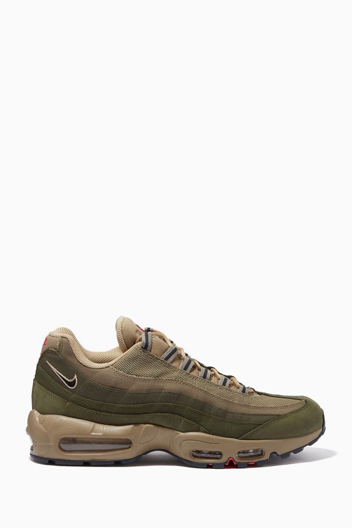

Air Max 95 Sneakers in Suede, Multicolour