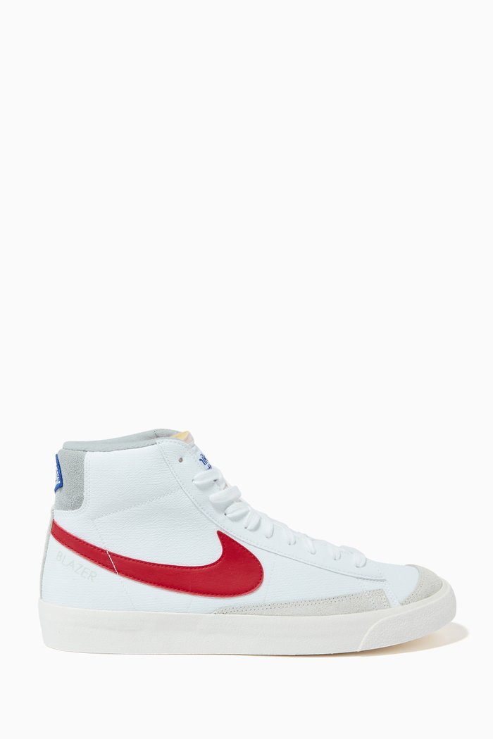 

Blazer Mid '77 Vintage Sneakers in Leather, White