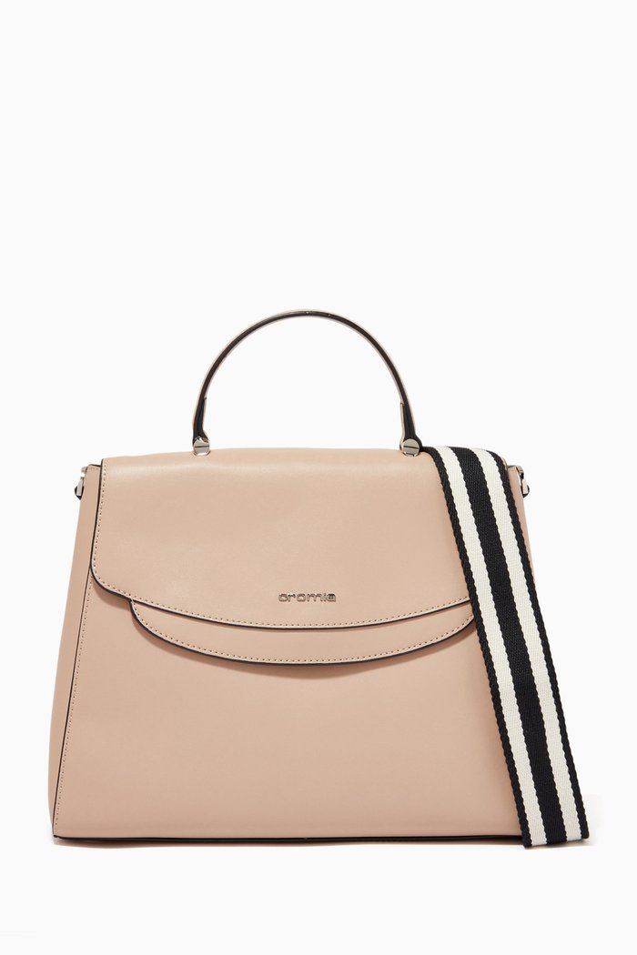 

Perla 2009 Satchel in Calfskin, Neutral