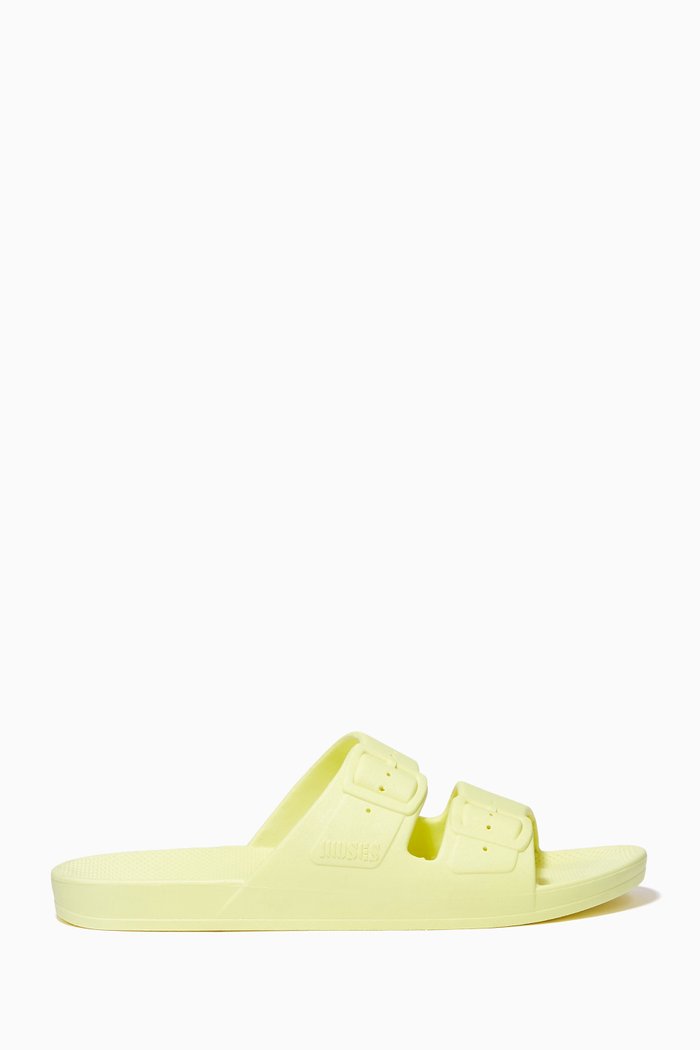 

Acid Slide Sandals in Sustainable PCU, Yellow