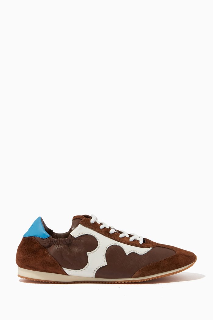 

Serif Tony Sneaker in Suede Leather, Brown