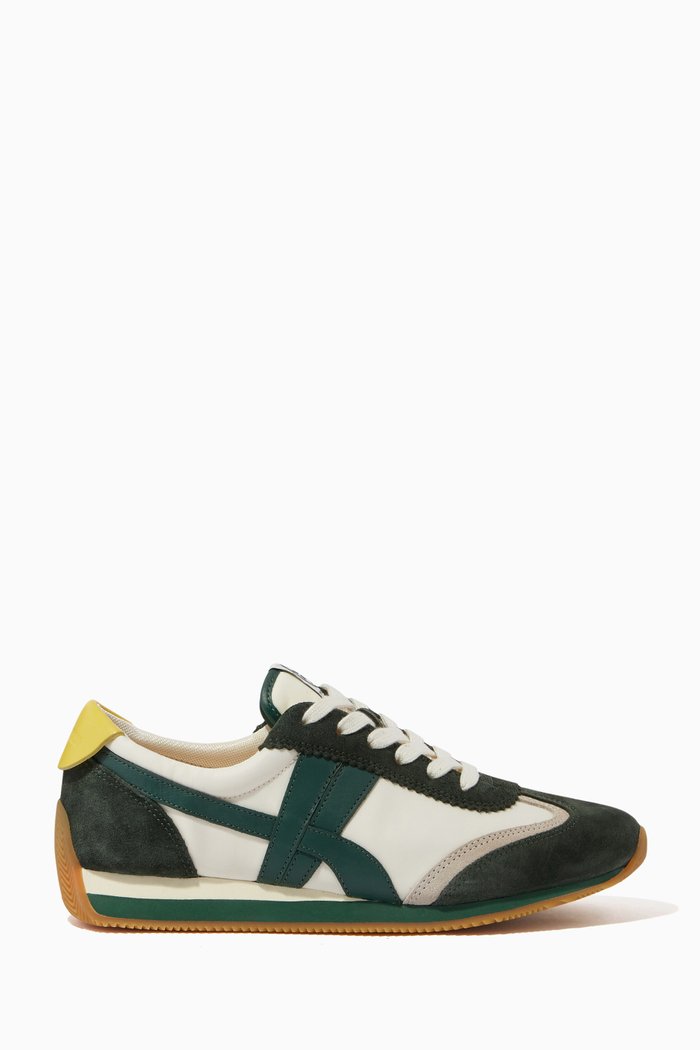 

Hank Sneakers in Suede Leather, Neutral