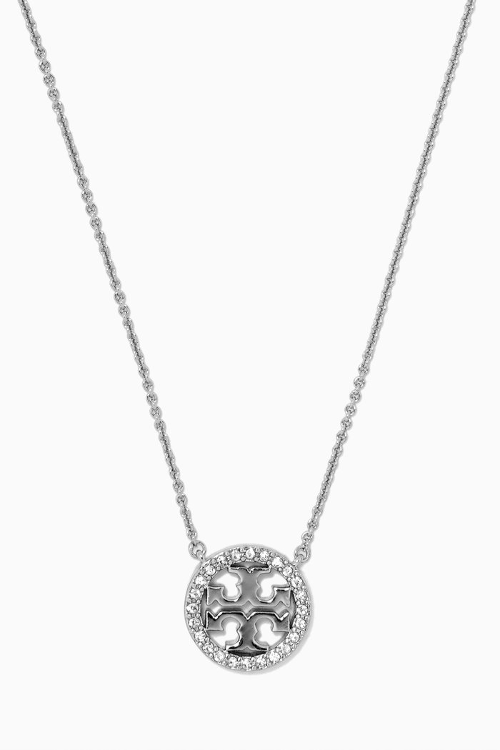 

Miller Crystal Pendant Necklace, Silver