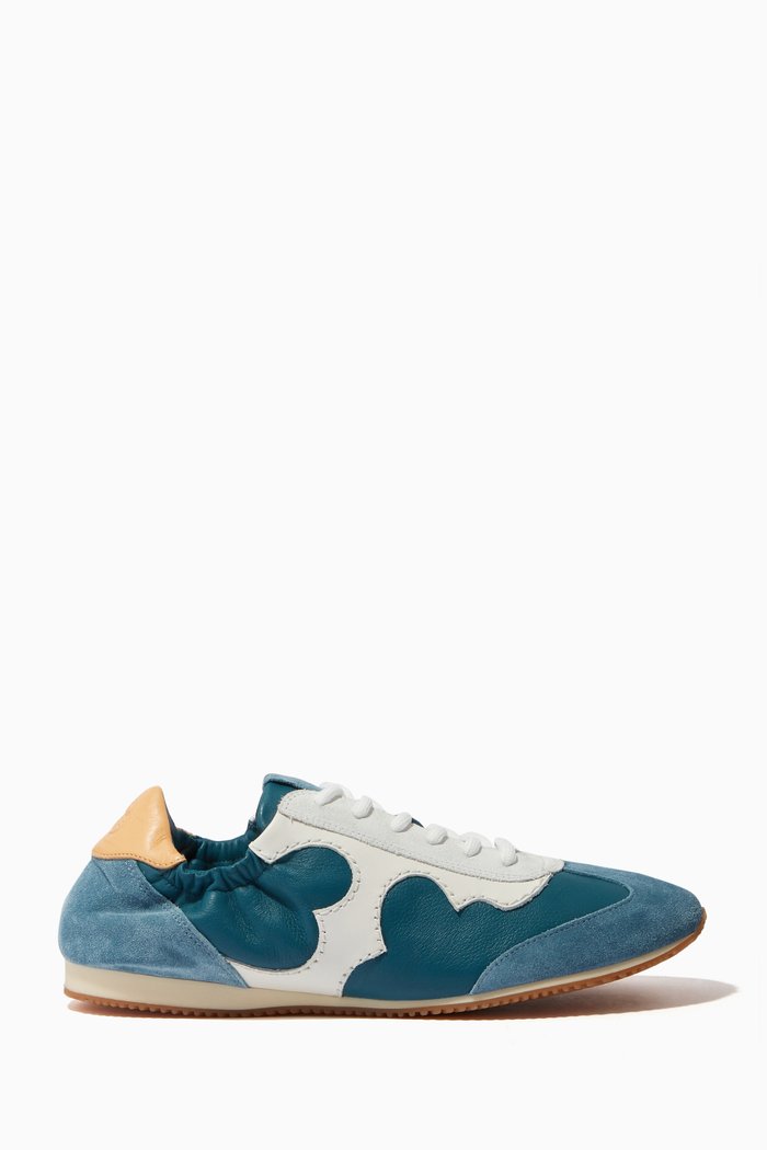

Serif Tony Sneaker in Suede Leather, Blue