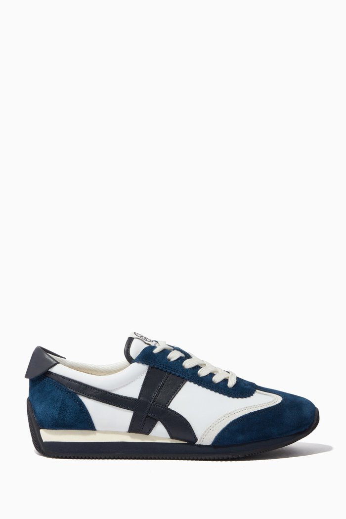 

Hank Sneakers in Suede Leather, Blue