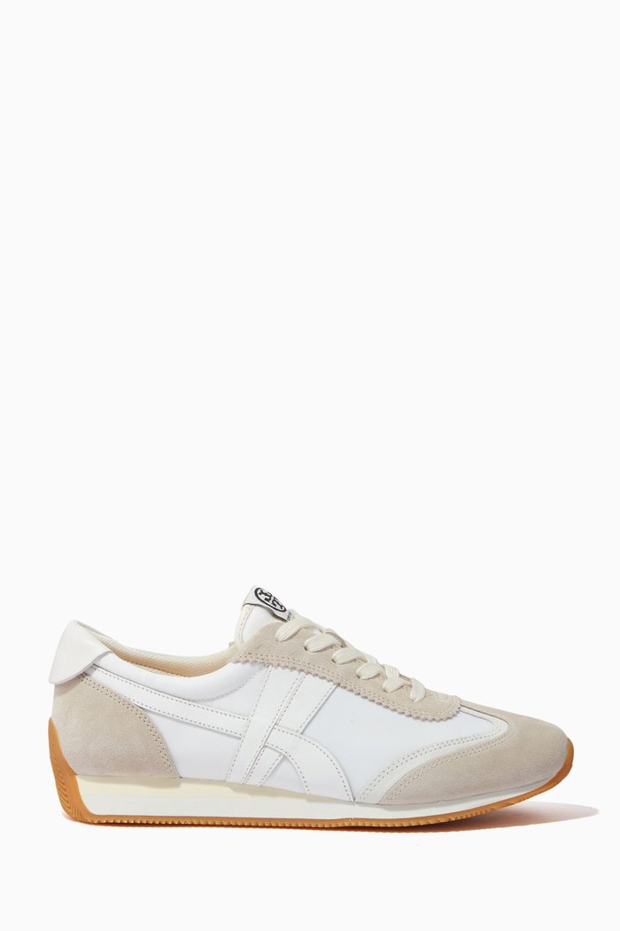 

Hank Sneakers in Suede Leather, Neutral