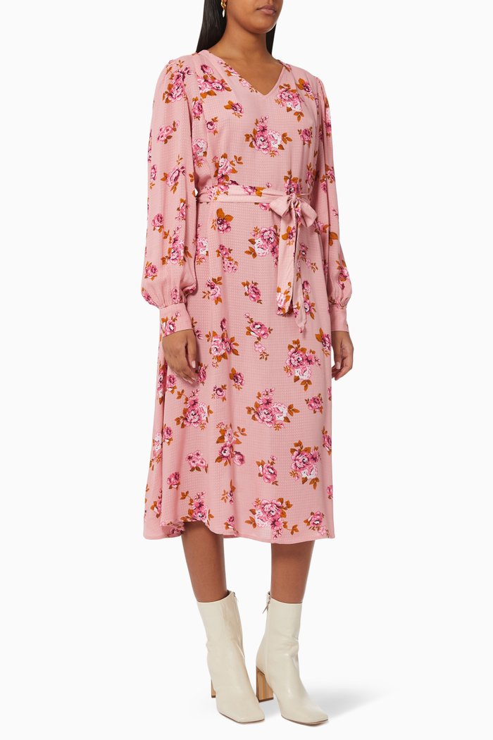 

Yasanna Midi Dress in Viscose, Pink
