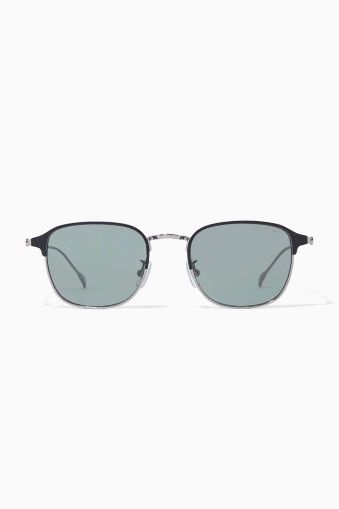 

Round Sunglasses in Metal, Silver