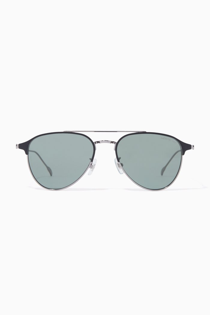 

Aviator Sunglasses in Metal, Silver