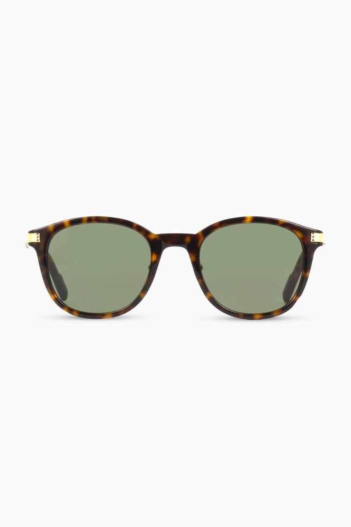 

C Décor Sunglasses in Acetate, Brown