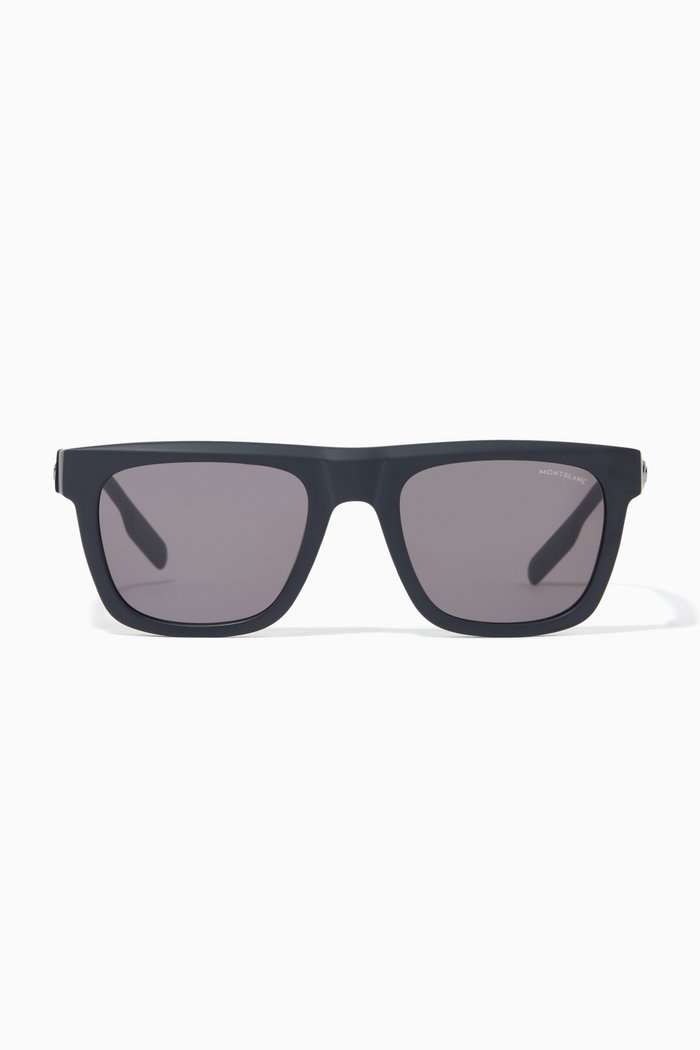 

Square Sunglasses in Acetate, Black