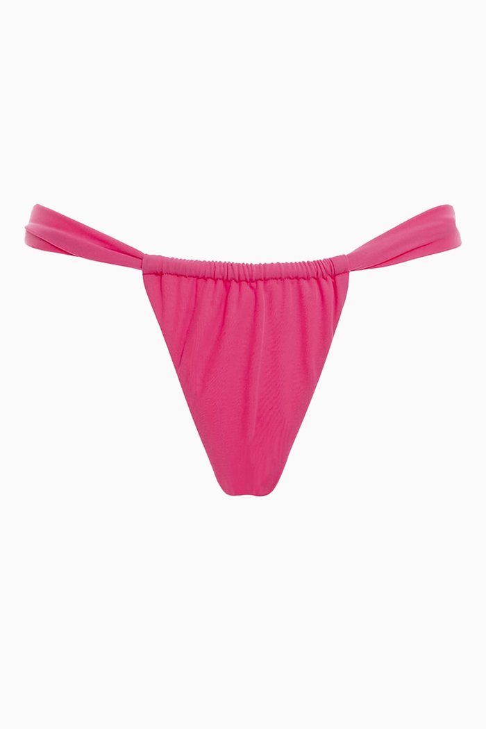 

Elsa Thong Bikini Bottoms, Pink