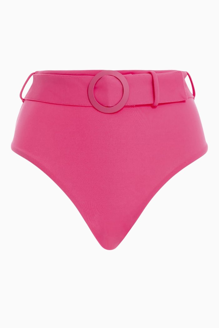 

Alicia Belted Bikini Bottoms, Pink