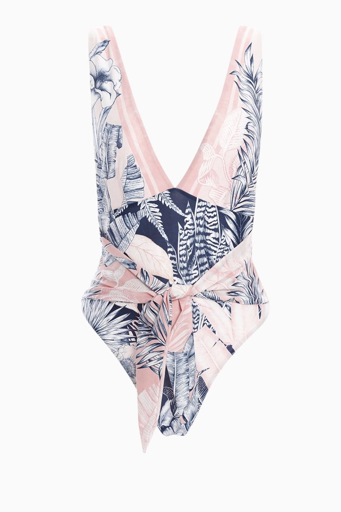 

Florentina Swimsuit in Recycled Fabric, Blue