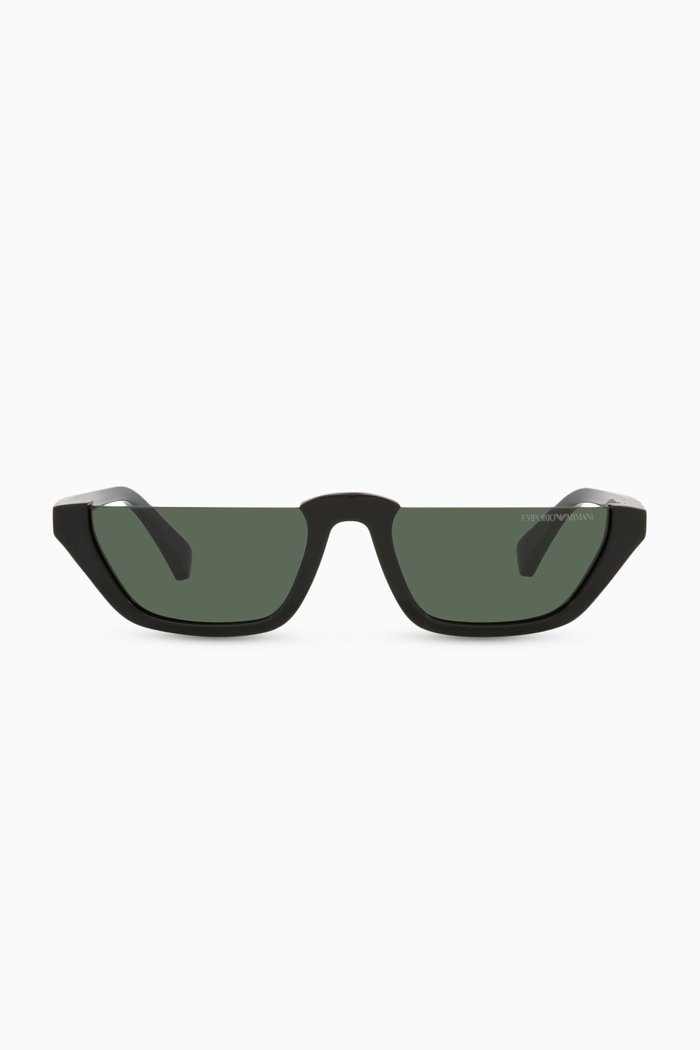 

D-Frame Sunglasses in Acetate, Green