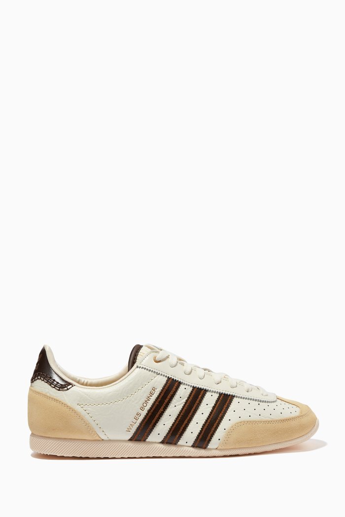 

x Wales Bonner Japan Sneakers in Suede, Neutral