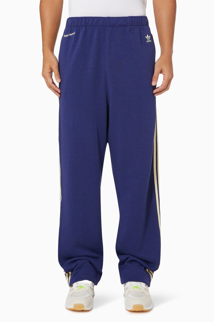 

x Wales Bonner Track Pants in Double Yarn, Blue