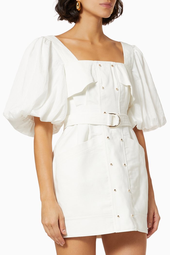 

Lovell Dress in Cotton, Neutral