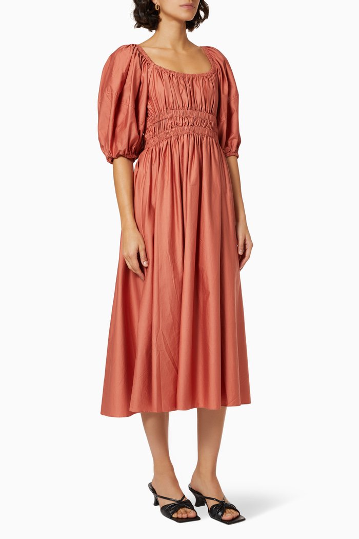 

Landon Dress in Cotton, Pink
