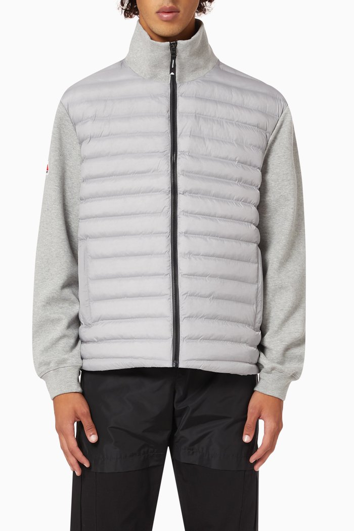 

Mountain Hybrid Bomber Jacket, Grey