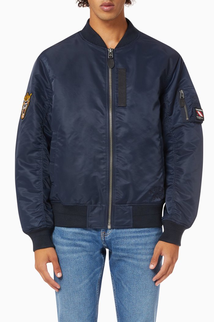 

MA1 Bomber Jacket, Blue