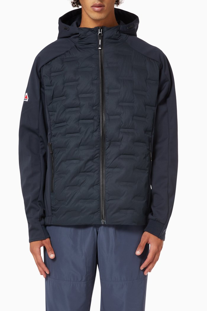 

Mountain Hybrid Zip Hoodie, Blue