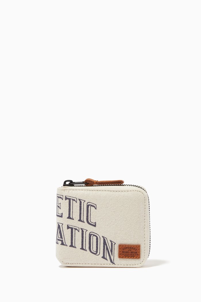 

Source Printed Wallet, White