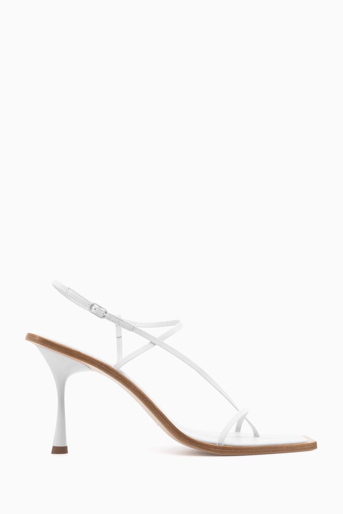 

Filament 90 Sandals in Leather, White