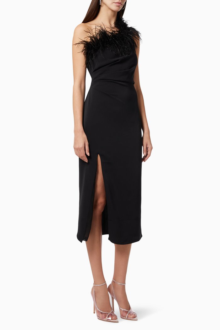 

Fiama Dress in Crepe, Black
