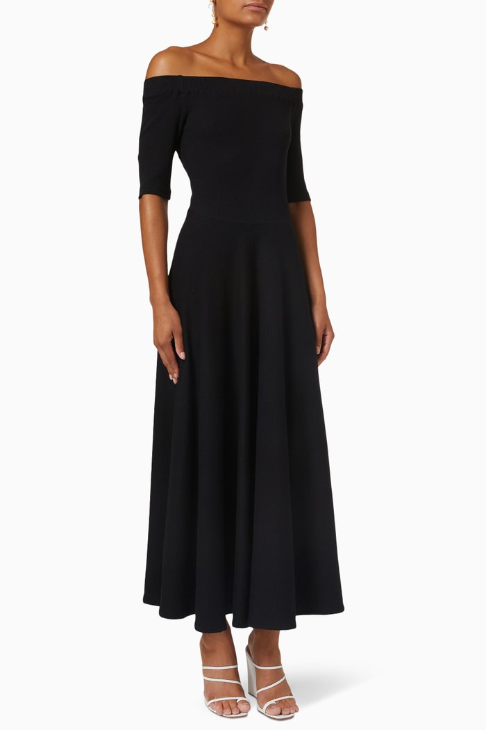 

Off Shoulder Dress, Black
