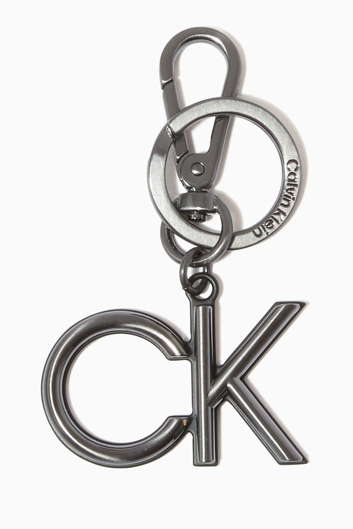 

Logo Keyring, Black