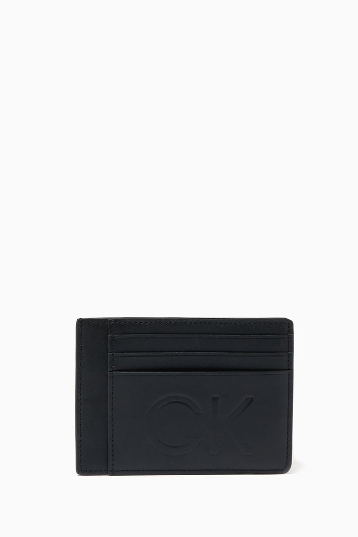

Card Holder in Leather, Black