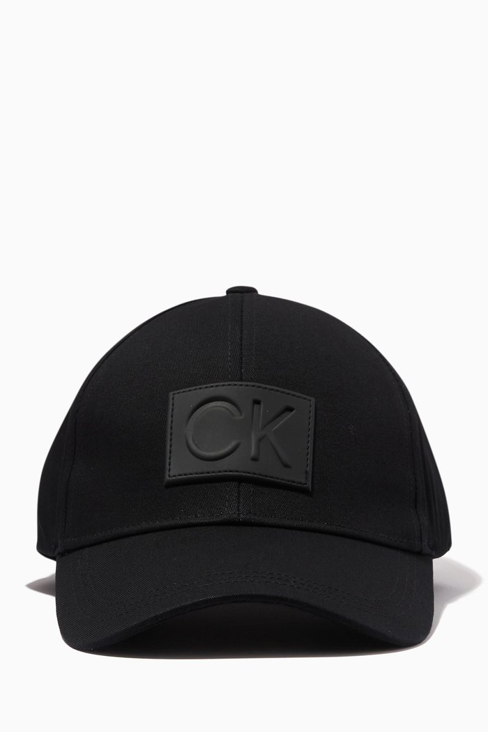 

Logo Cap in Organic Cotton Twill, Black