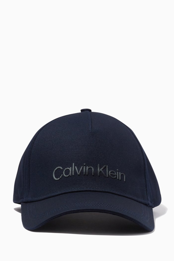 

Logo Cap in Organic Cotton Twill, Blue