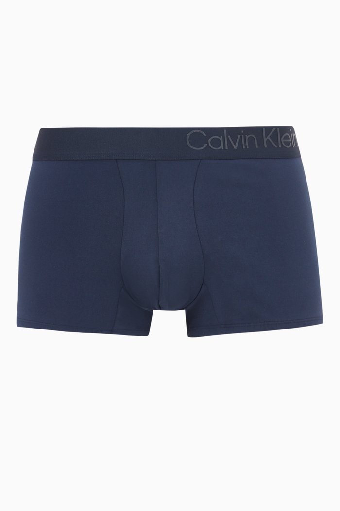 

Gloss Low Rise Trunk in Microfiber Jersey, Blue