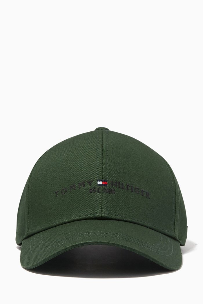 

TH Established Baseball Cap in Organic Cotton, Green