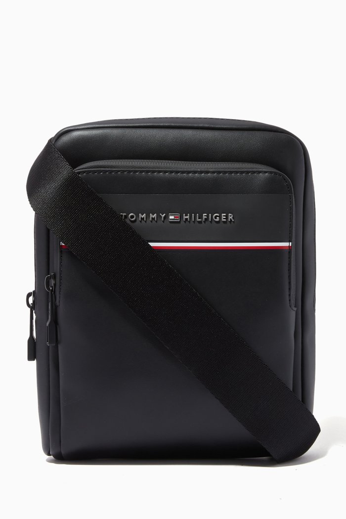

Small Commuter Reporter Bag in Recycled Polyester, Black