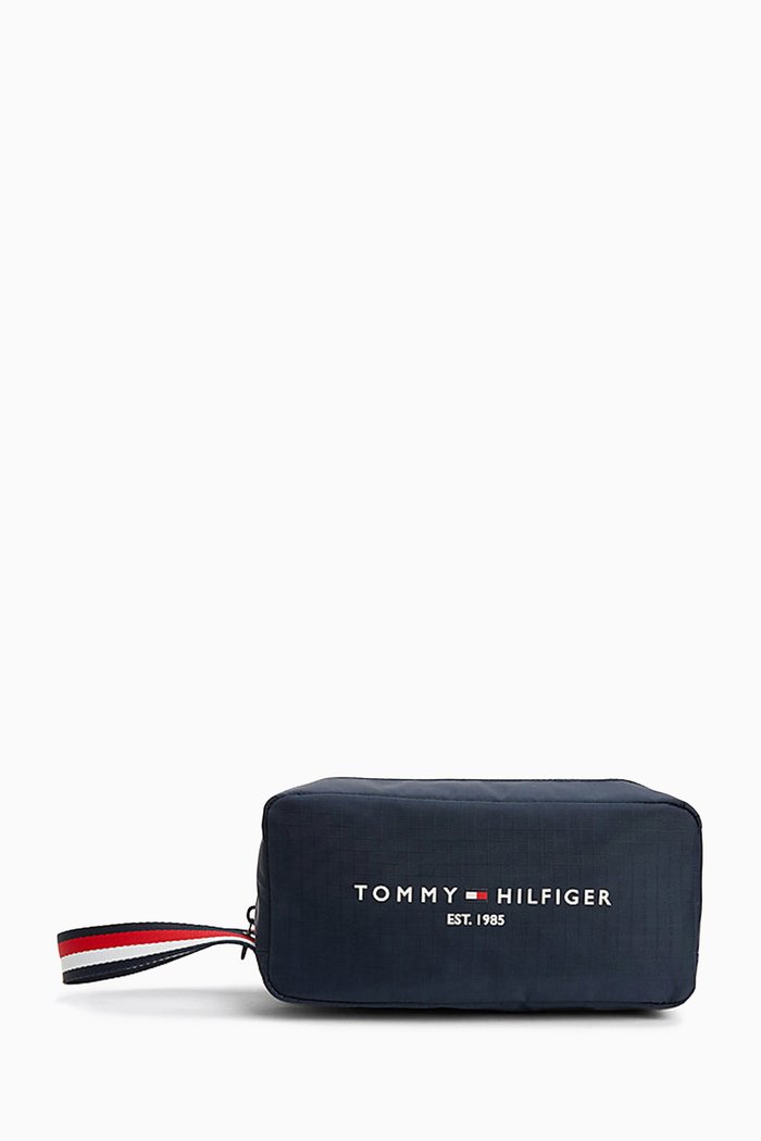 

Established Recycled Washbag in Recycled Nylon, Blue