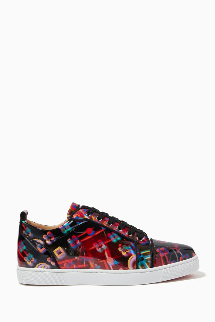 

Louis Junior Orlato Sneakers in Graphic Patent Leather, Multicolour