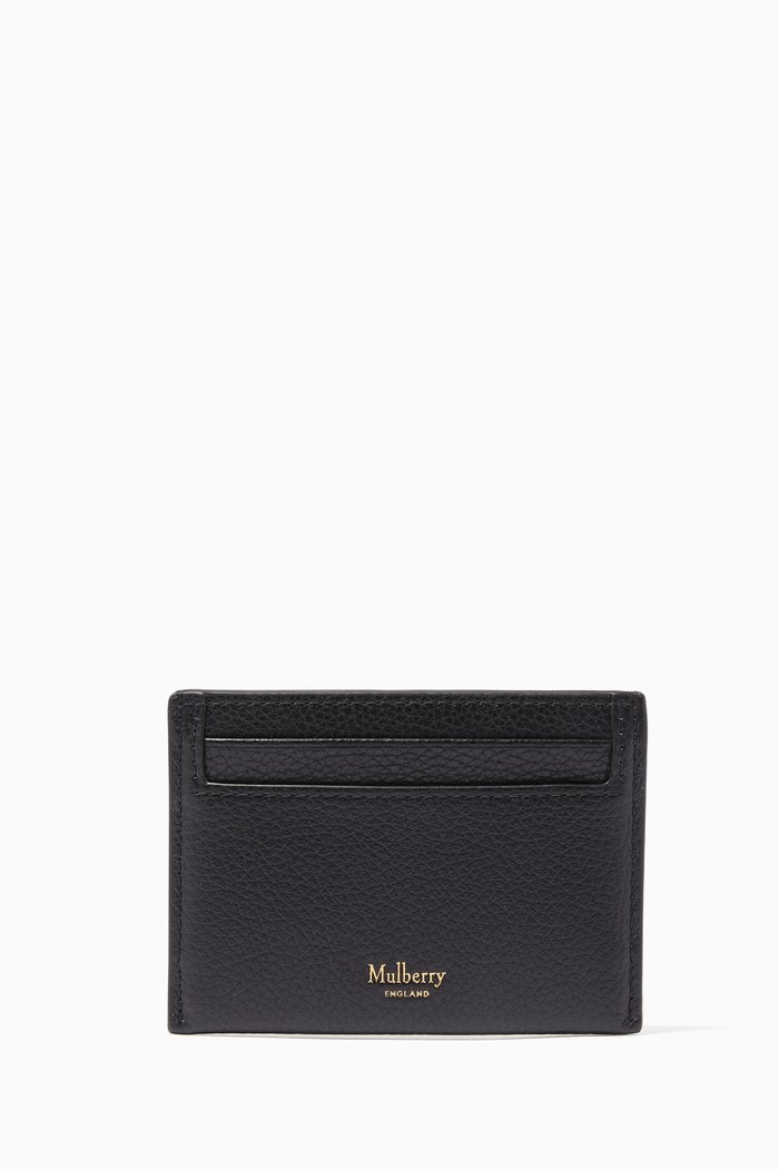

Card Holder in Small Classic Grain Leather, Black