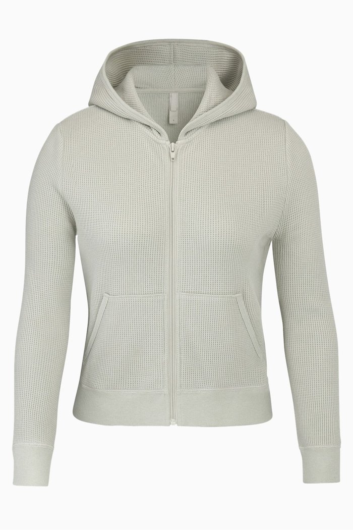 

Waffle Hoodie, Grey