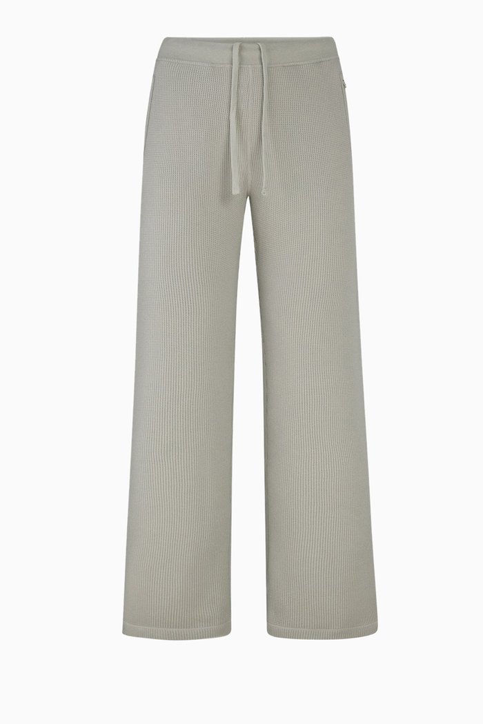 

Waffle Loose Pant, Grey