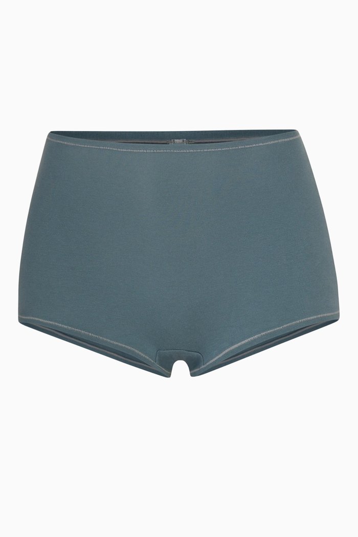 Cotton Jersey Boy Short, Blue