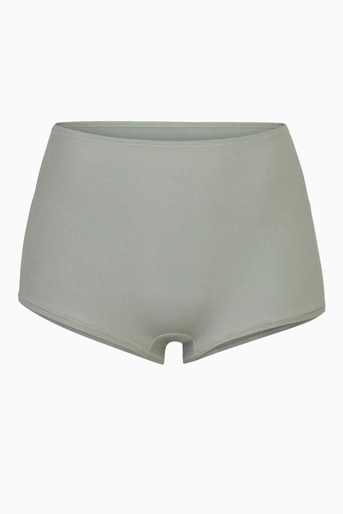 Cotton Jersey Boy Short, Grey