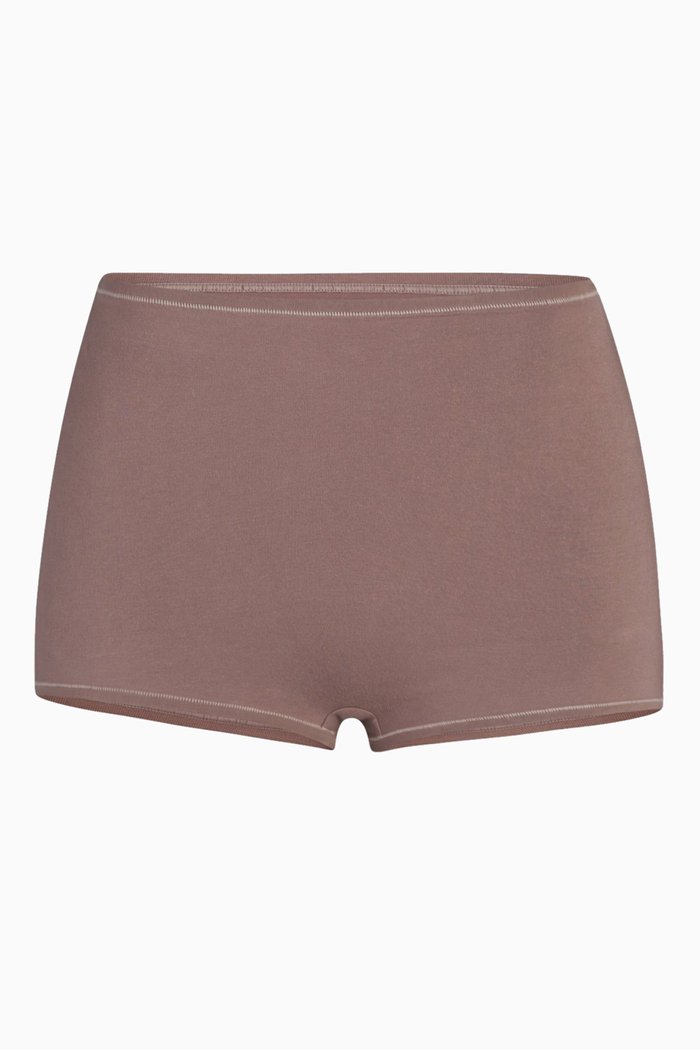 

Cotton Jersey Boy Short, Neutral